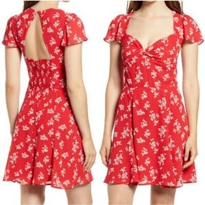 Reformation Kenni floral dress size 6